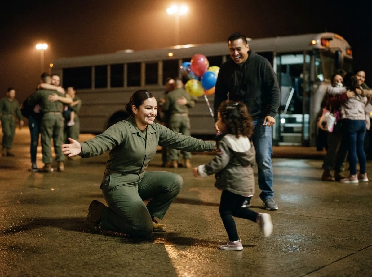 Home from deployment