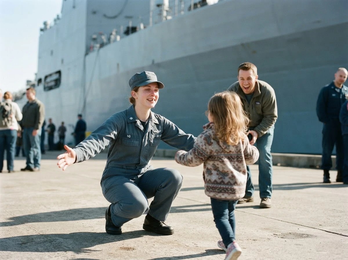 Home from deployment